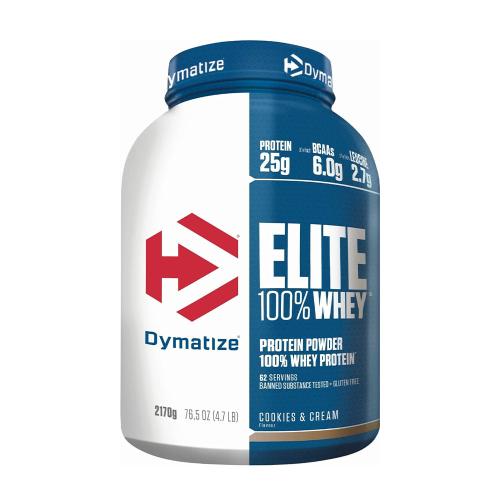 Dymatize Elite 100% syrovátka - Elite 100% Whey (2170 g, Čokoládové sušenky a krém)