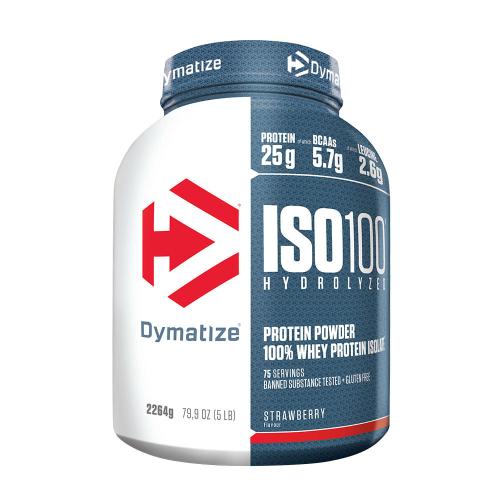 Dymatize ISO100 Hydrolyzovaný - ISO100 Hydrolyzed (2264 g, Jahoda)