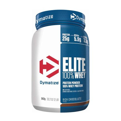 Dymatize Elite 100% syrovátka - Elite 100% Whey (942 g, Bohatá čokoláda)