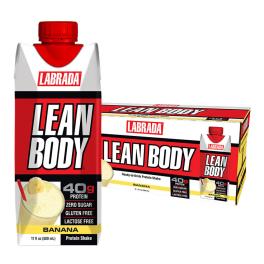   Labrada Lean Body Ready-to-Drink Protein Shake (12 x 500 ml, Banán)