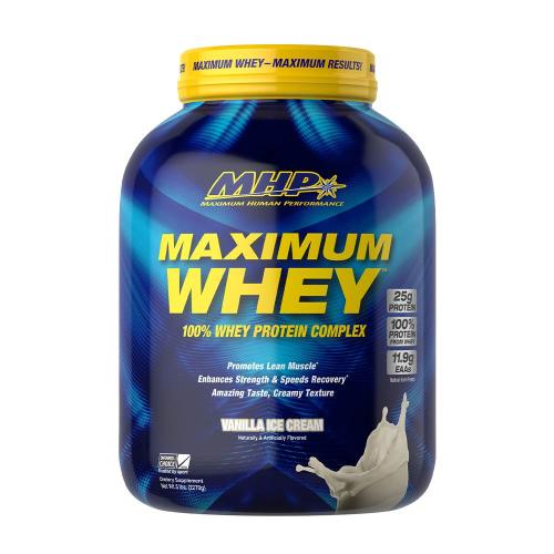 MHP Maximum Whey - 100% syrovátkový protein (2270 g, Vanilková zmrzlina)