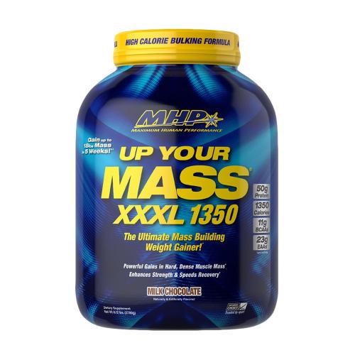 MHP Up Your Mass XXXL 1350 - přírůstek hmotnosti (2.72 kg, Čokoládové mléko)