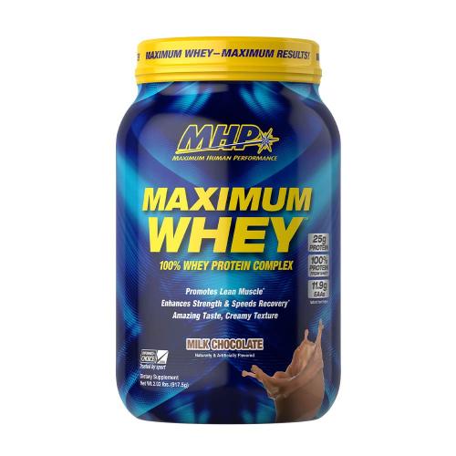 MHP Maximum Whey - 100% syrovátkový protein (918 g, Čokoládové mléko)