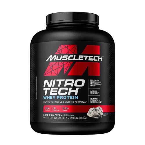 MuscleTech Nitro-Tech™ - Nitro-Tech™ (1.81 kg, Čokoládové sušenky a krém)