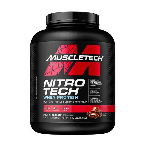 MuscleTech Nitro-Tech™ - Nitro-Tech™ (1.81 kg, Čokoládové mléko)