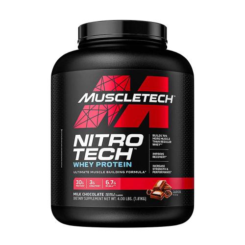 MuscleTech Nitro-Tech  (1.8 kg, Čokoládové mléko)
