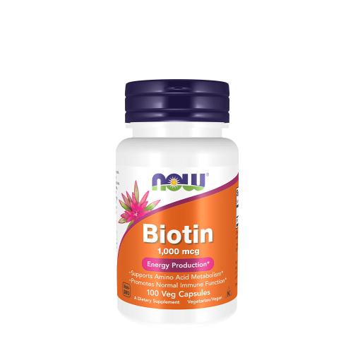 Now Foods Biotin 1000 mcg (100 Kapsla)