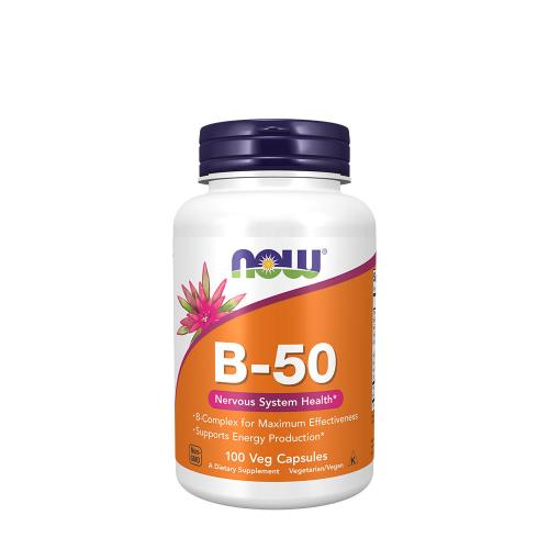 Now Foods Vitamin B50 (100 Veg Kapsla)