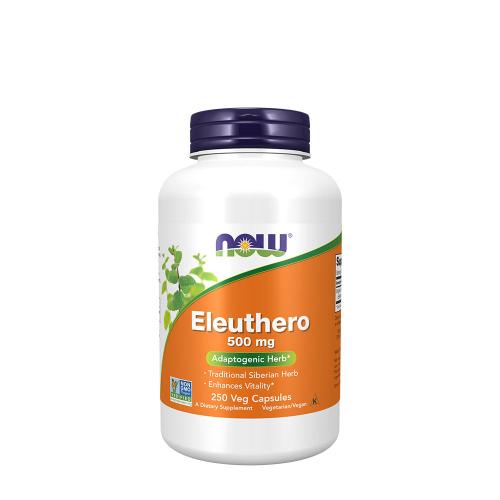 Now Foods Eleuthero 500 mg - podpora proti stresu (250 Veg Kapsla)