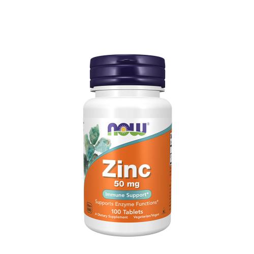 Now Foods Zinek 50 mg (100 Tableta)