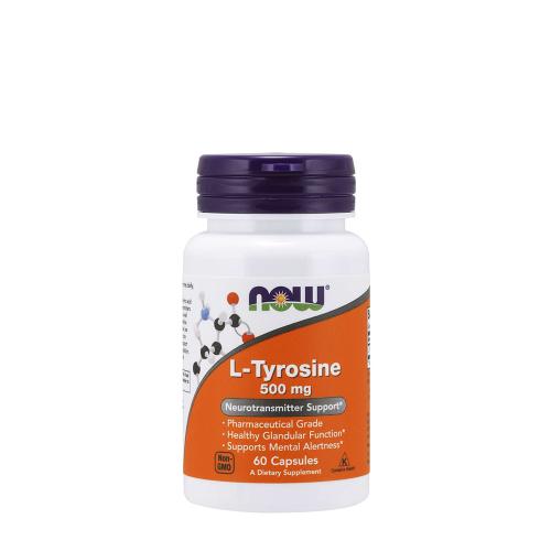 Now Foods L-tyrosin 500 mg (60 Kapsla)