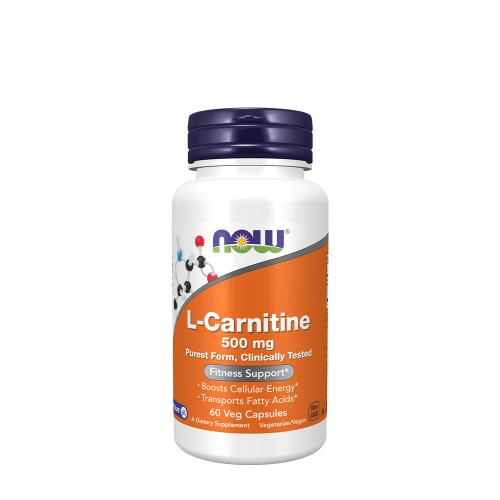 Now Foods L-karnitin 500 mg (60 Kapsla)