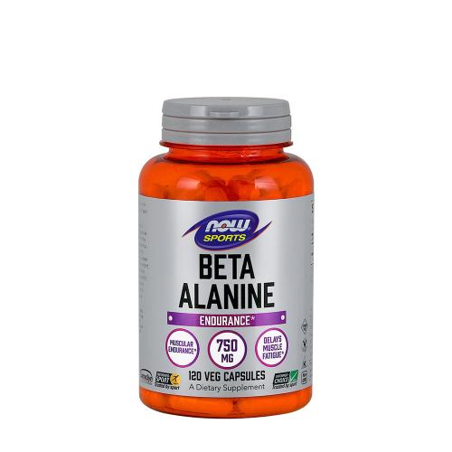 Now Foods Beta alanin 750 mg (120 Kapsla)