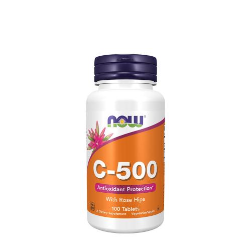 Now Foods Vitamin C 500 mg tablety se šipkami (100 Tableta)