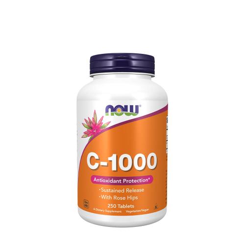 Now Foods Vitamin C 1000 mg se šipkami (250 Tableta)