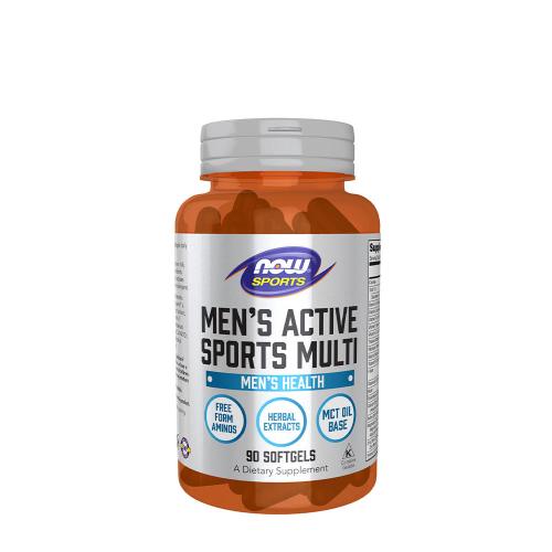 Now Foods Men's Active Sports multivitamin pro muže (90 Měkká kapsla)
