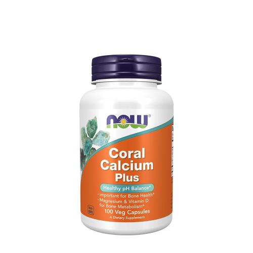 Now Foods Coral Calcium Plus - Coral Calcium Plus (100 Veg Kapsla)