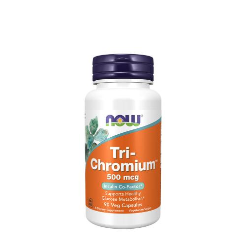 Now Foods Tri-Chromium™ se skořicí 500 mcg (90 Veg Kapsla)