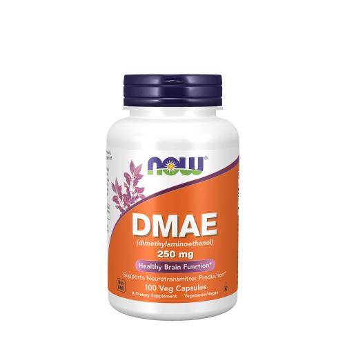 Now Foods DMAE stimulátor mozku 250 mg (100 Veg Kapsla)