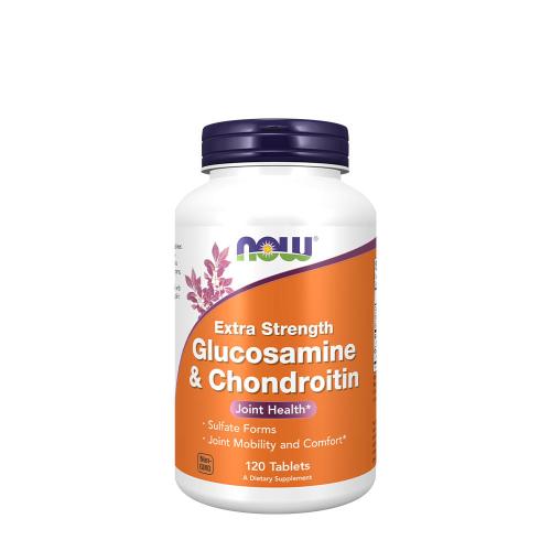 Now Foods Extra silný glukosamin a chondroitin pro ochranu kloubů (120 Tableta)