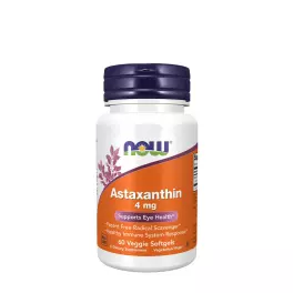 Now Foods Astaxanthin 4 mg (60 Veggie Měkká kapsla)