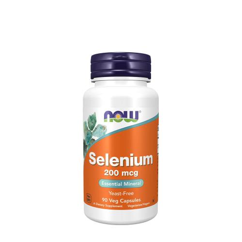 Now Foods Selen 200 mcg (90 Veg Kapsla)