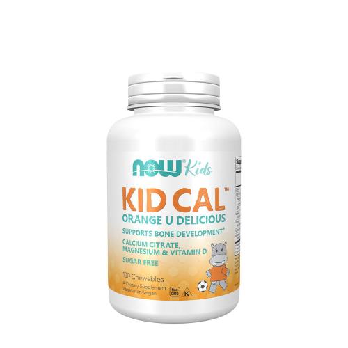Now Foods KID CAL - KID CAL (100 Žuvacia tableta)