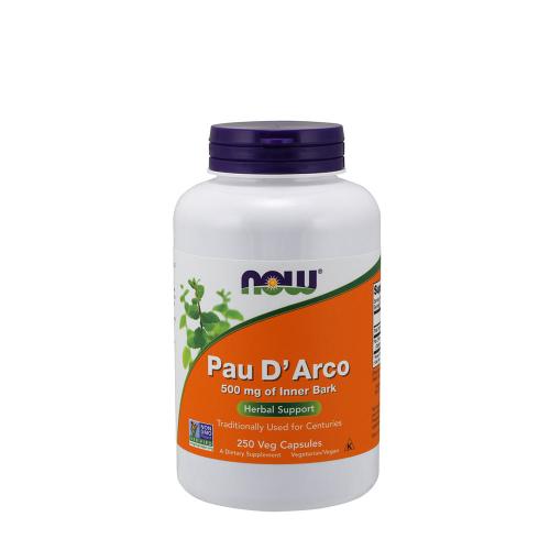 Now Foods Pau D' Arco 500 mg (250 Veg Kapsla)