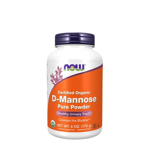 Now Foods Prášek D-manosy (D-manosy) (170 g)