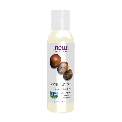 Now Foods Shea Nut Oil - Výživný a hydratační olej z bambuckých ořechů (118 ml)