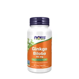   Now Foods Ginkgo Biloba - extrakt z kapradí 60 mg (60 Veg Kapsla)