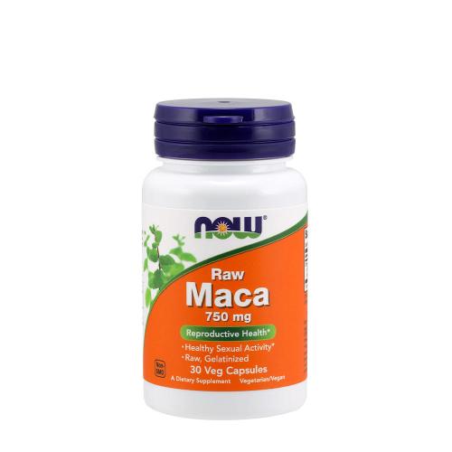 Now Foods Maca - zesilovač potence 750 mg (30 Veg Kapsla)