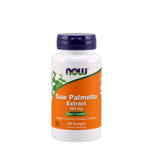 Now Foods Saw Palmetto extrakt 160 mg - výtažek ze serenoi plíživé (120 Měkká kapsla)