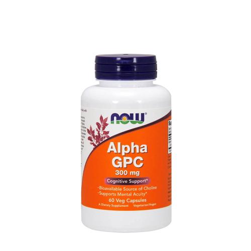 Now Foods Alpha Gpc - pro mentální výkon  300 mg (60 Veg Kapsla)