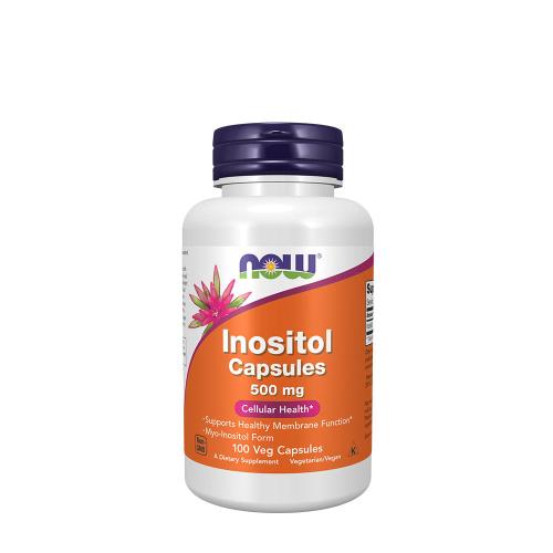 Now Foods Inositol 500 mg - pro zdravou funkci buněk (100 Veg Kapsla)