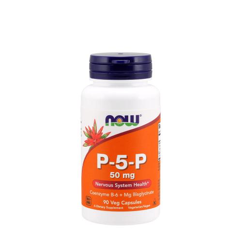 Now Foods P-5-P 50 mg (90 Veg Kapsla)