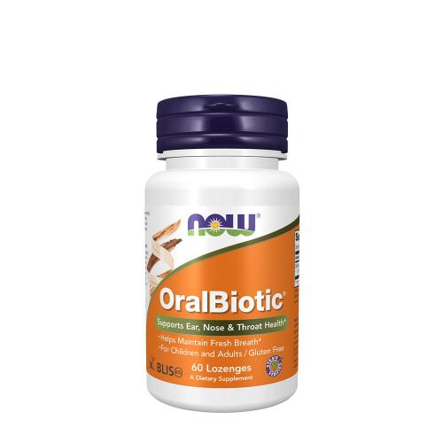 Now Foods Oralbiotic Podpora ústní hygieny (60 Cucavá tableta)