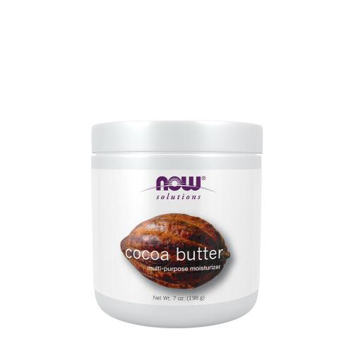Now Foods Hydratační kakaové máslo pro citlivou pokožku (207 ml)