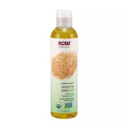 Now Foods Přírodní sezamový olej (237 ml)