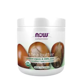 Now Foods Organické bambucké máslo (207 ml)