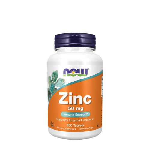 Now Foods Zinek 50 mg (250 Tableta)