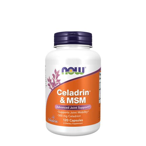 Now Foods Celadrin a MSM doplněk proti zánětu dásní 500 mg (120 Kapsla)