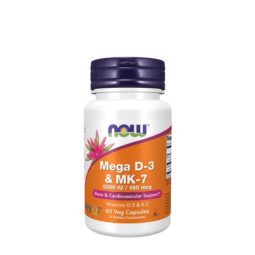 Now Foods Mega D-3 a MK-7 (60 Veg Kapsla)