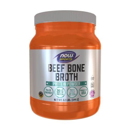 Now Foods Bílkovinný prášek z hovězích kostí - Bone Broth, Beef Powder (544 g)