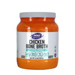   Now Foods Bone Broth, Chicken Powder - protein z kuřecích kostí (544 g)