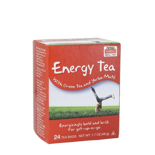 Now Foods Energetický čaj - energizující čaj (24 Teafilter)