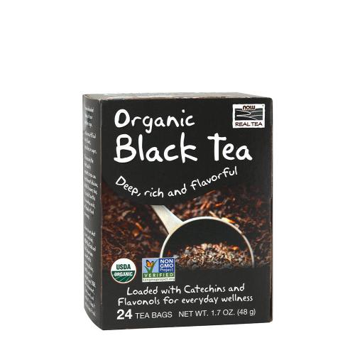 Now Foods Přírodní černý čaj (24 Teafilter)