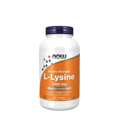 Now Foods Extra síla L-Lysin 1000 mg (250 Tableta)