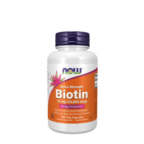 Now Foods Biotin 10 mg (120 Veg Kapsla)