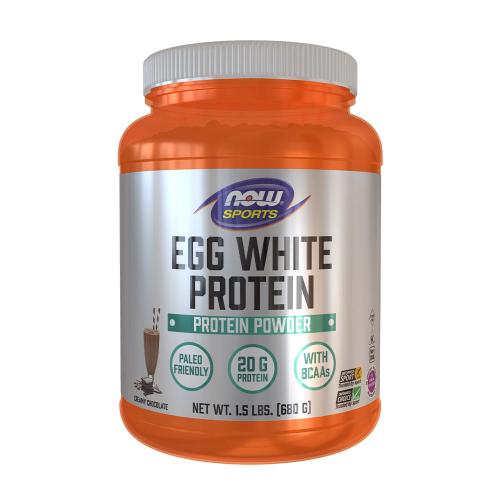 Now Foods Proteinový prášek z vaječného bílku (680 g, Krémová čokoláda)